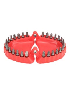 Denture Drill Bit Holder Denture Screwdriver Organizer 3D Sculpture Desk Decor 28 Holes Red With Bits - pzsku/Z44536396EABE7FBD0ABBZ/45/_/1732166813/b53f028b-e7bb-44e9-8091-6d064aa6b57f