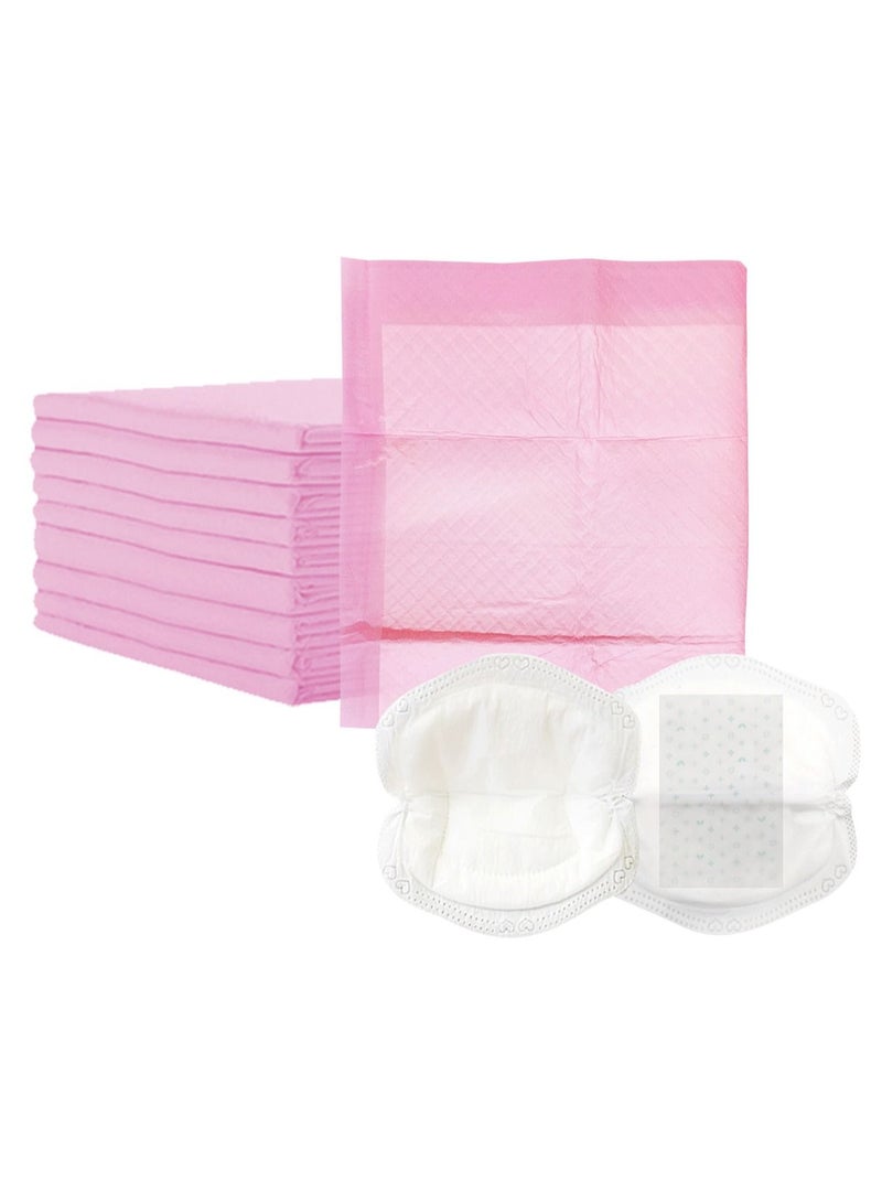 ستار بيبيز حزمة من 2 (25 قطعة من حصائر التغيير التي يمكن التخلص منها + 25 قطعة من وسادات الثدي التي يمكن التخلص منها) - Image 2