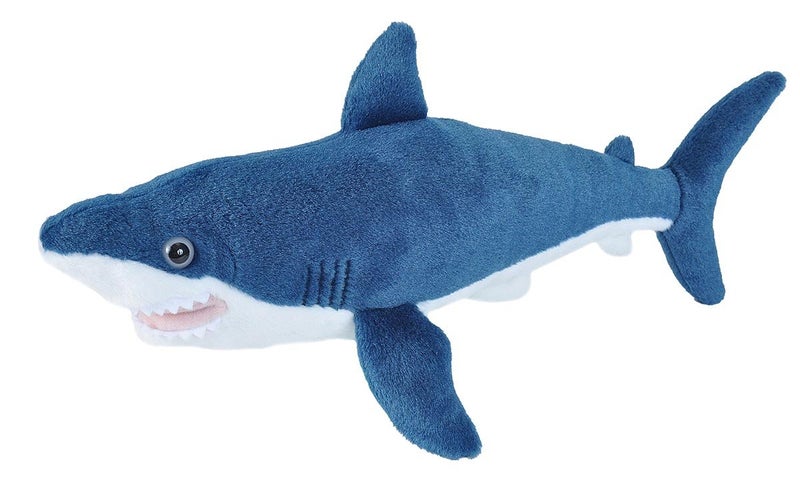 WILD REPUBLIC Cuddlekins Mini, Mako Shark, Stuffed Animal, Plush Toy, Gifts for Kids, 8 Inches - Image 5