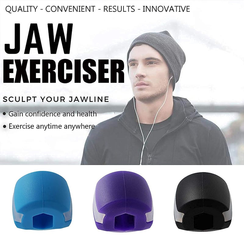 MRUD MRUD Jawline Exerciser Define your jawline slim and tone your face look younger For both men and women Helps Reduce Stress and Craving Jawline Exerciser Tool Men 1  - Image 3