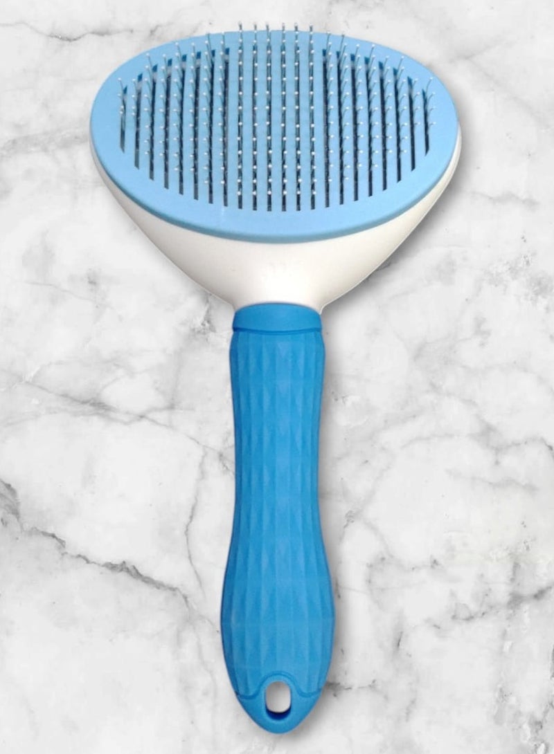 Cat Grooming Brush, Self Cleaning Brushes for Dogs and Cats Pet Grooming Brush for Pet Massage - Image 1