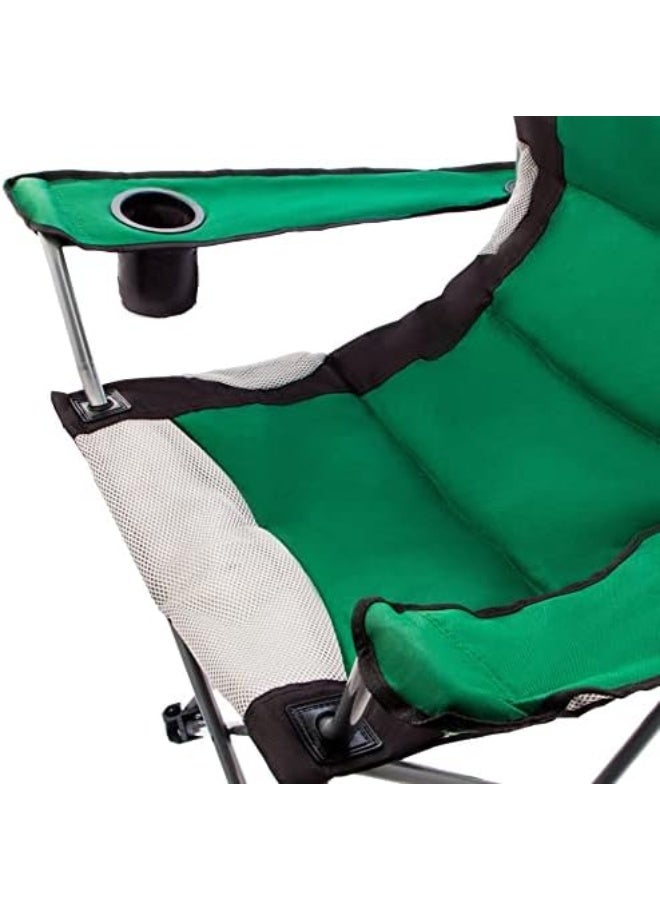 HTE 2 Pieces Foldable Garden Camping Outdoor Chairs  - Image 5