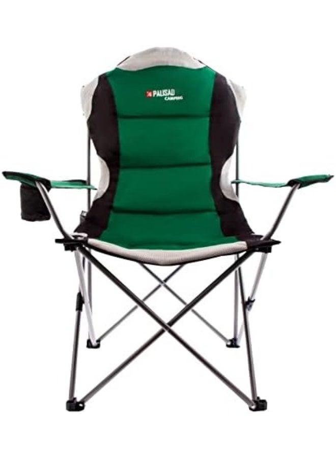 HTE 2 Pieces Foldable Garden Camping Outdoor Chairs  - Image 3