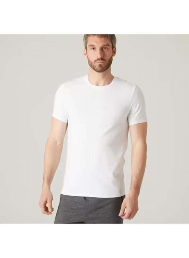 Domyos Men's Slim-Fit Fitness T-Shirt - Image 3