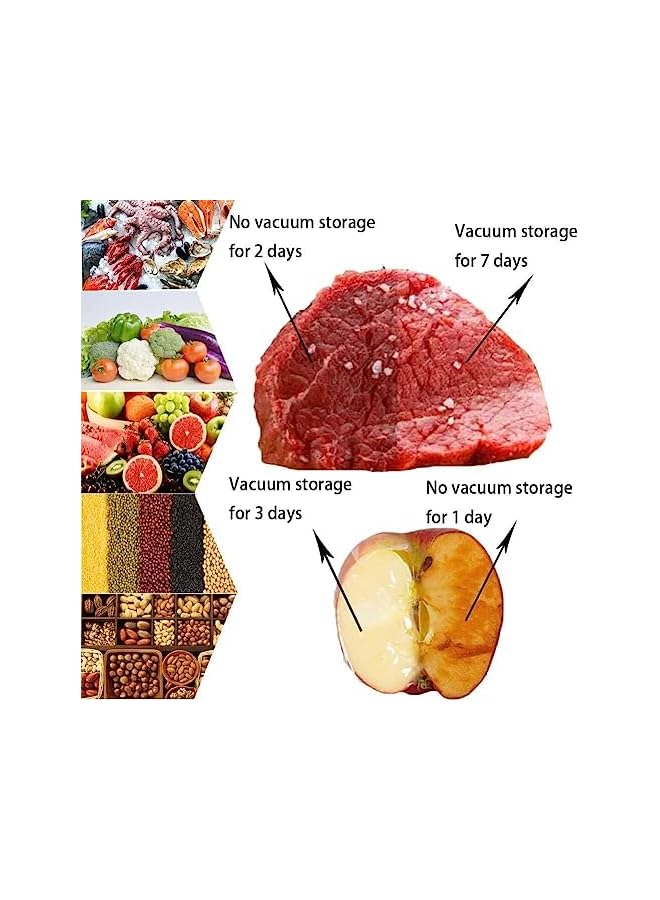 Goodern 20 Pack Sous Vide Bags,Reusable Vacuum Zipper Bags With 3 Sizes Food Storage Bags,Freezer Food Preservation Vacuum Cooking Bags With Hand Pump Sealing Clips For Food Storage Sous Vide Cooking - Image 3