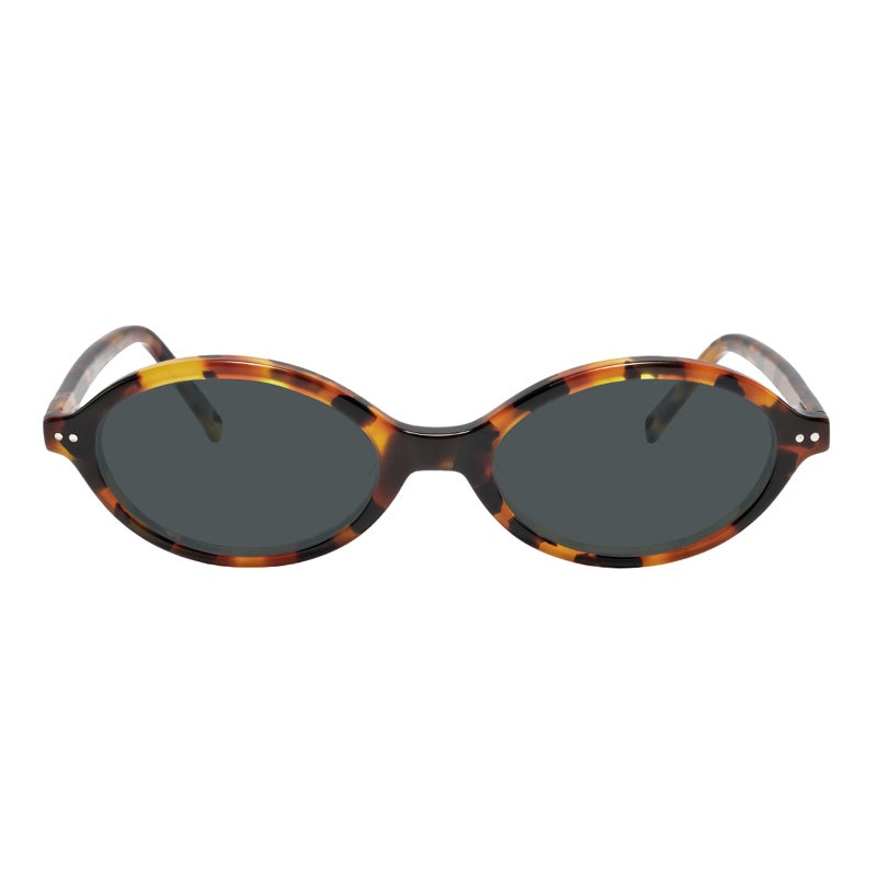TIJN Olisa Retro Oval Sunglasses for Women Men Polarized UV400 Protection Lightweight Stylish Frame Trendy Sun Glasses - Image 2