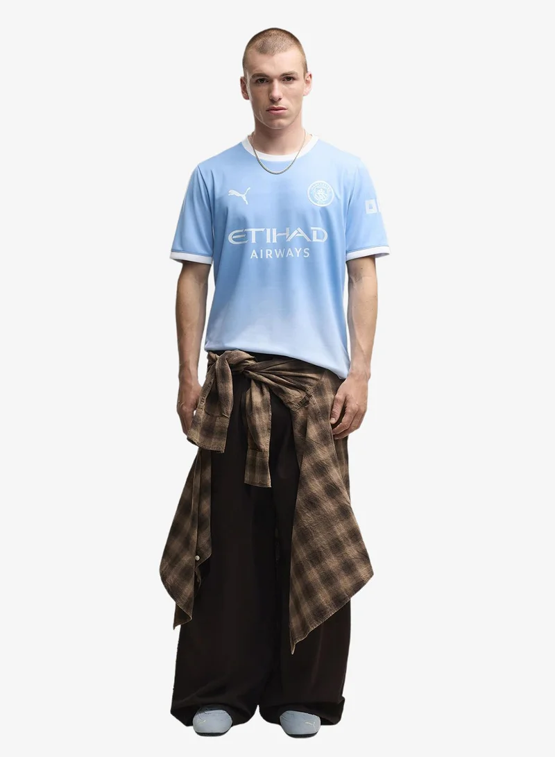 Puma Team Light Blue-Icy Blue Manchester City Home Replica Jersey for Men | Best Price UAE