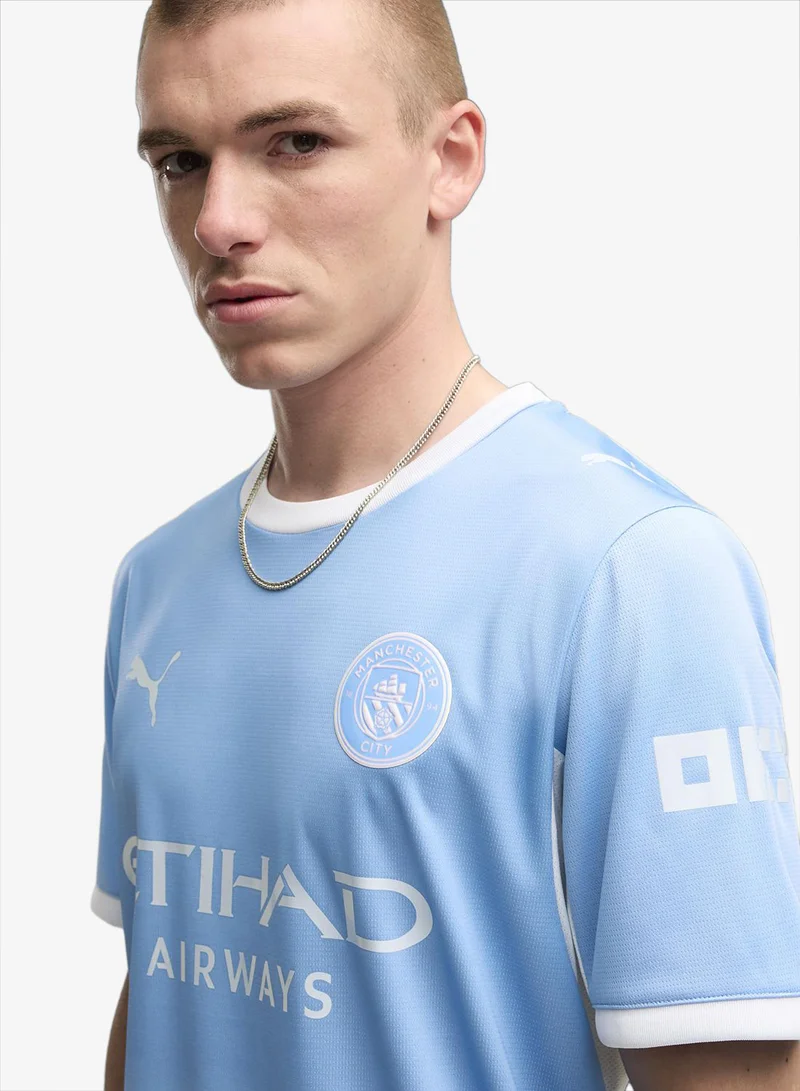 Puma Team Light Blue-Icy Blue Manchester City Home Replica Jersey for Men | Best Price UAE