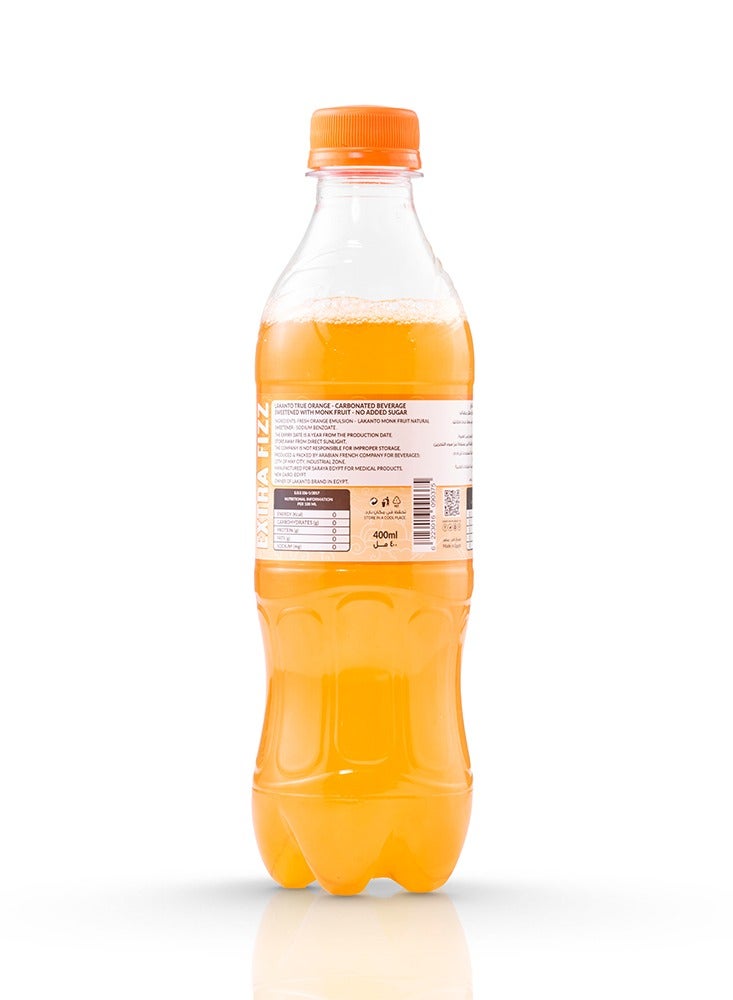 LAKANTO Naturally Sweetened True Orange With Monkfruit - 400 ml - Image 2
