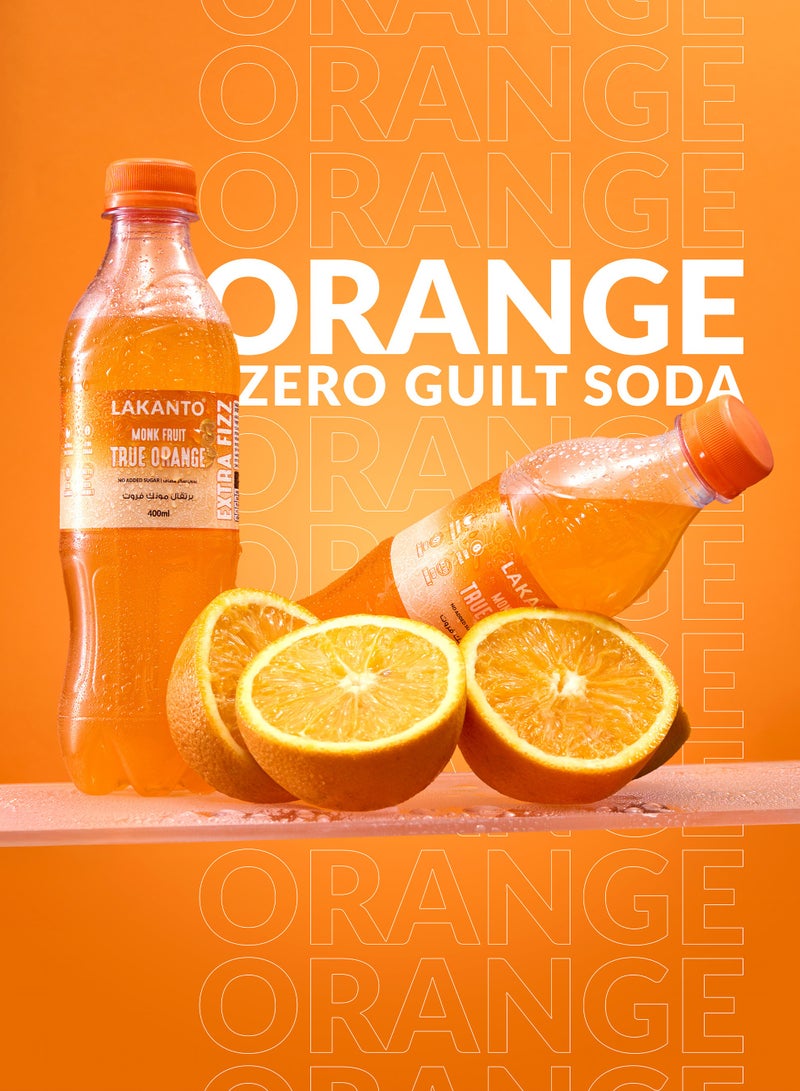 LAKANTO Naturally Sweetened True Orange With Monkfruit - 400 ml - Image 4