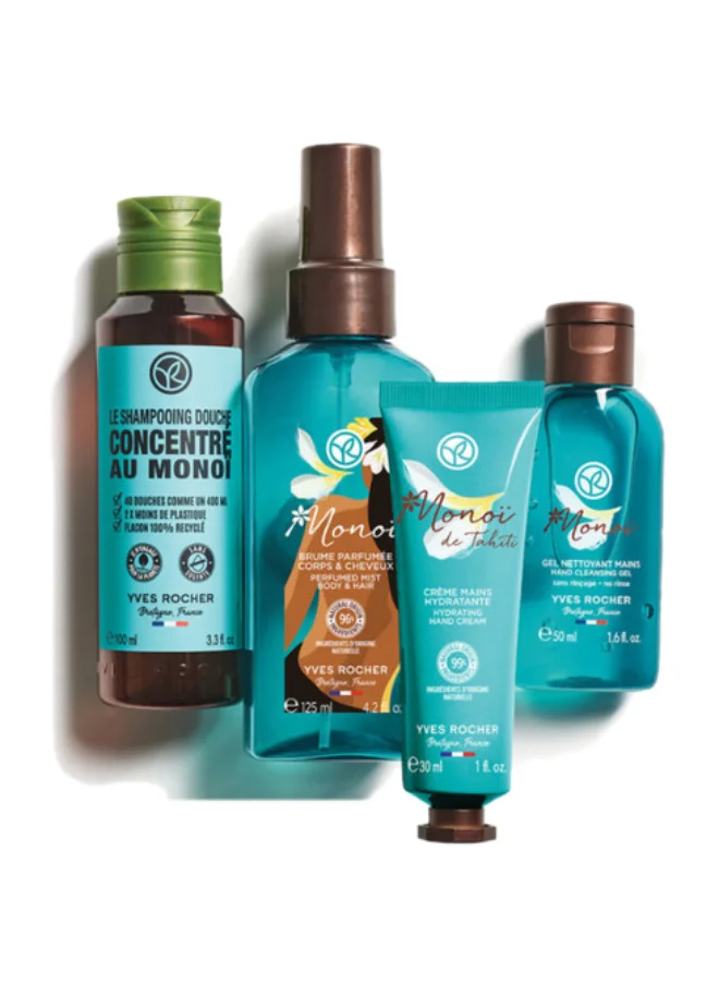 Yves Rocher Monoi Hand Cream Tube, 30Ml