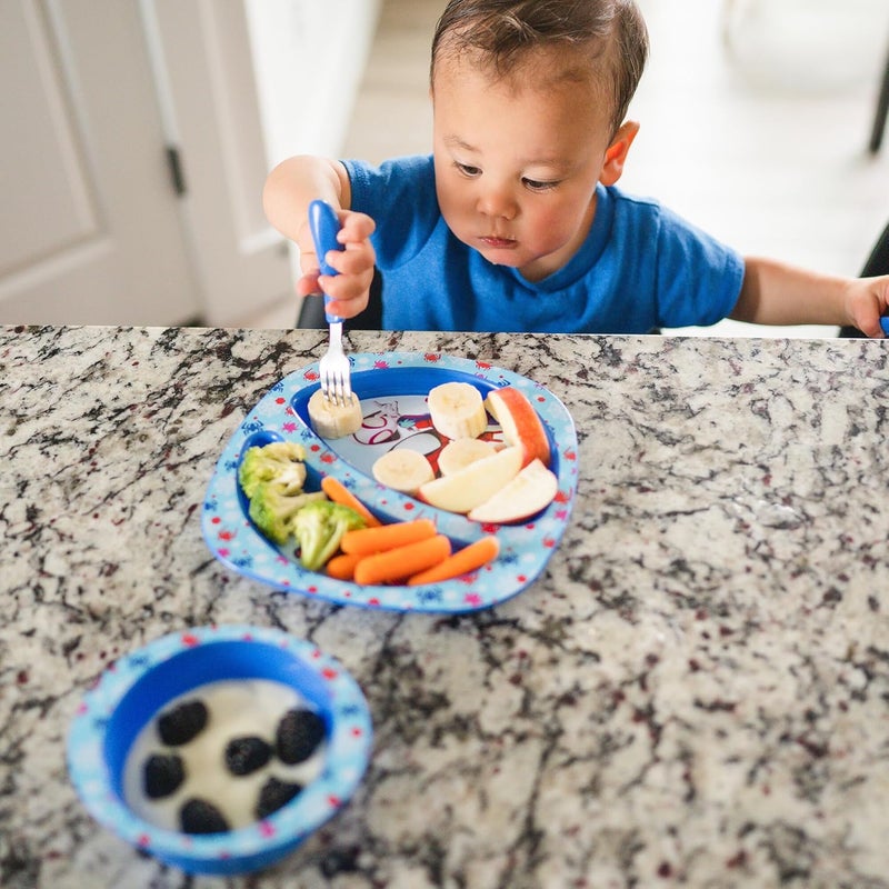the FIRST years Spidey and His Amazing Friends Toddler Dinnerware Set - Image 3