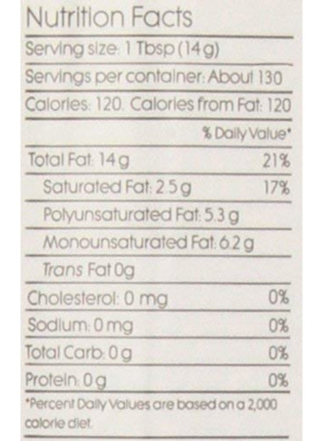 tophe RICE BRAN OIL | All Natural, Made from 100% Non-GMO Rice | Rich in Vitamin E and Gamma-Oryzanol | Unfiltered, Non Winterized, No Trans Fat and Heart Healthy | 1/2 Gallon By Tophe - Image 5