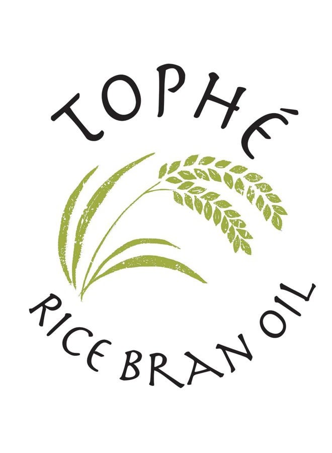 tophe RICE BRAN OIL | All Natural, Made from 100% Non-GMO Rice | Rich in Vitamin E and Gamma-Oryzanol | Unfiltered, Non Winterized, No Trans Fat and Heart Healthy | 1/2 Gallon By Tophe - Image 3