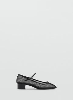 MANGO Mesh Shoes With Buckle Strap  - Image 1