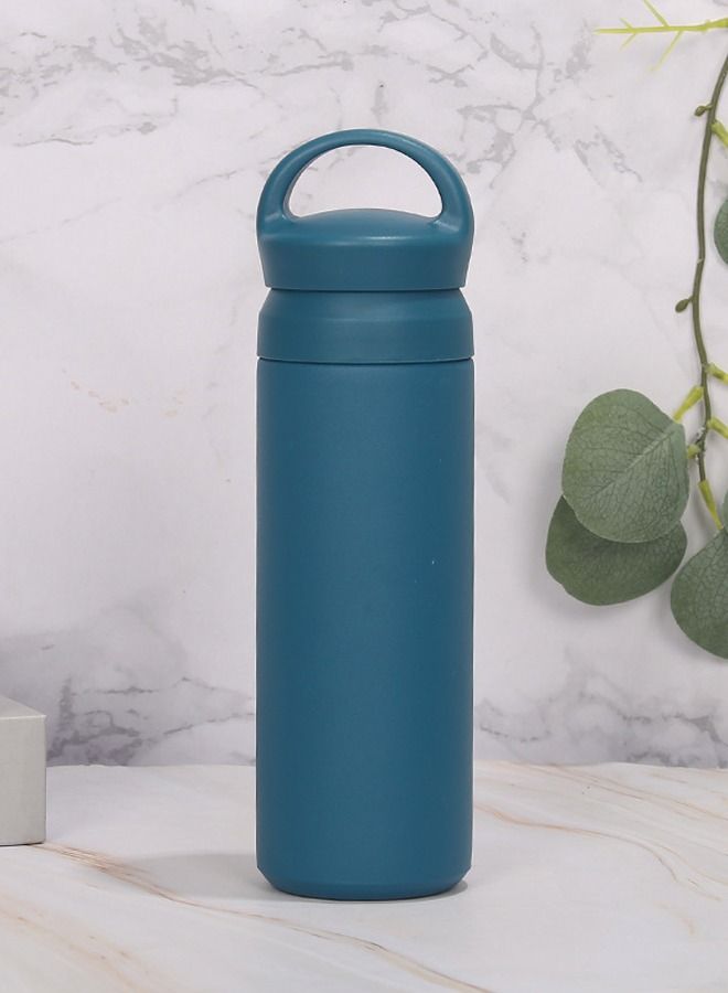Generic Portable Double Wall Insulated Vacuum Tumbler Travel Water Bottle With Handle Lid - Image 1