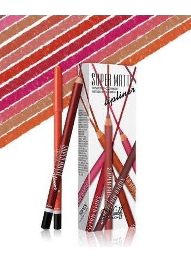ClubComfort Now Me Mnm Super Matte Lip Liner Pack Of 12 Multicolor  - Image 2