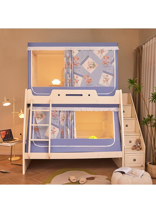 Bluejw Class A Printed Shading Bed Curtain For Mother And Child Bed Mosquito Net For Home Children And Baby Anti-fall Anti-mosquito Up And Down Student Dormitory - Image 1