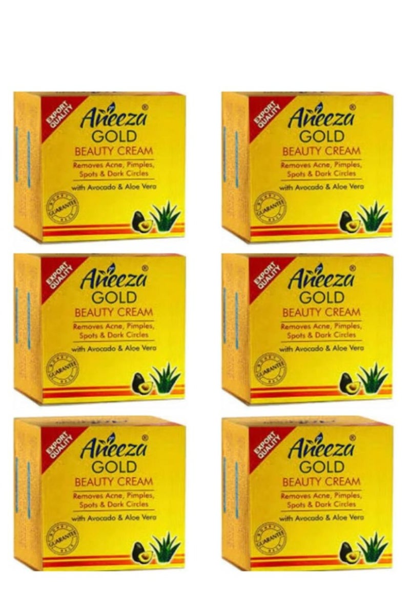 أنيزا كريم الجمال الذهبي مع الأفوكادو والصبار 20 جم 6 قطع