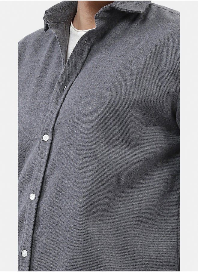 RAVIN - Cotton Long Sleeves Button Down Shirt - Image 1