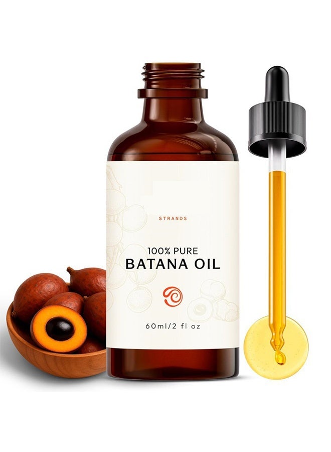 VITAL 100% Pure Batana Oil Natural Nourishing Hair Treatment Oil Moisturizing Repairing Dry Damaged Hair Scalp Care Serum For Healthy Hair,60ml - Image 1
