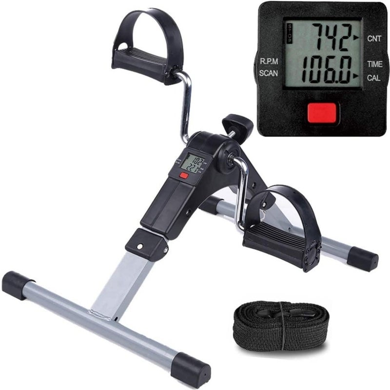 BIONFIT® Patented Design Air Bike for Men and Women with Attached Resistance Band, Moving Handles, Abs Twister and Back Support Seat, Gym Cycle for Home Fitness, Free Installation Support - Image 1