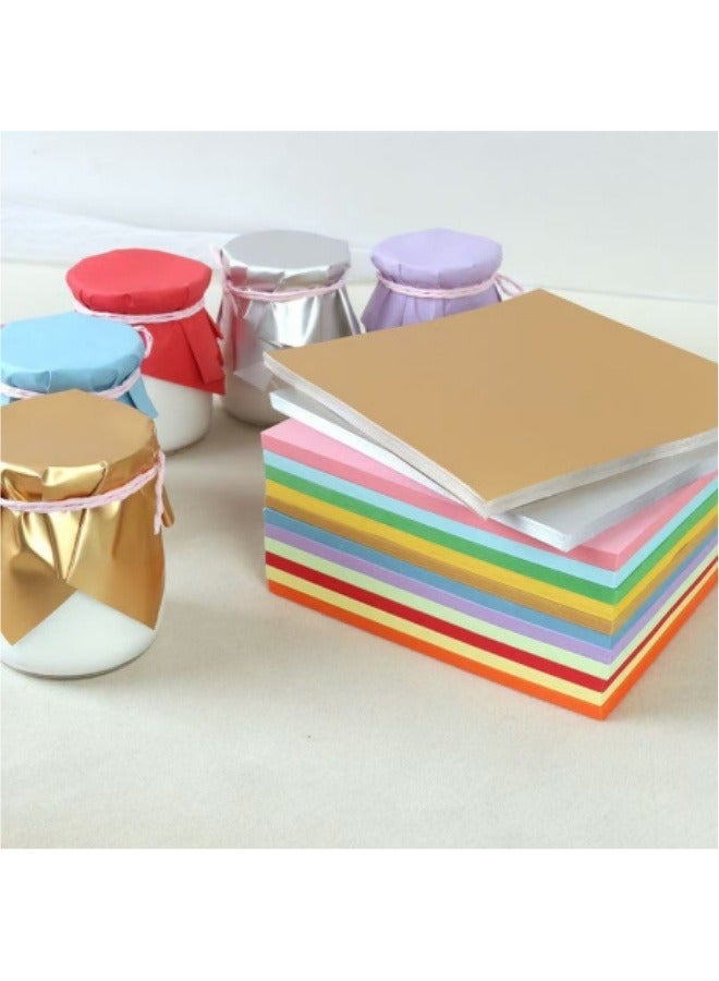 50 Sheets Of Pudding Bottle Sealing Paper Jam Bottle Yogurt Bottle Paper Cover Wedding Birthday Party Layout Bottle Cap Paper Blue - Image 3