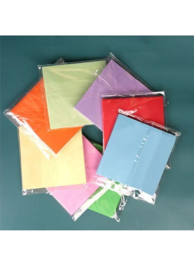 50 Sheets Of Pudding Bottle Sealing Paper Jam Bottle Yogurt Bottle Paper Cover Wedding Birthday Party Layout Bottle Cap Paper Blue - Image 5