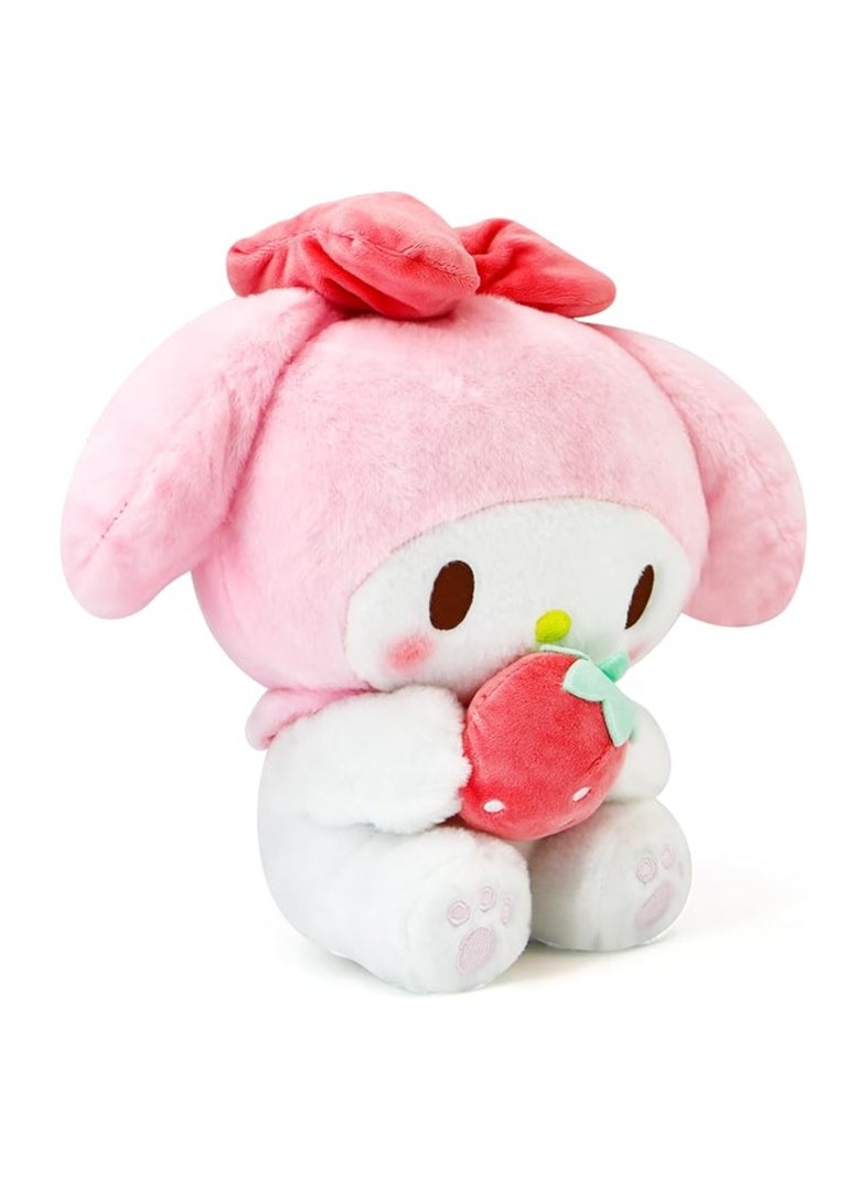 Plush Toys with Strawberry Pillow Kawaii , Stuffed Plush Doll, Cartoon Toys Throw Pillow Decoration, Birthday Gift for Kids (Pink)  - Image 1