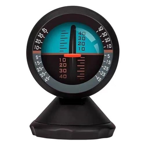 Timloon Car Inclinometer Level Tilt Gauge Indicator Gradient Balancer Tool for Off-Road Vehicle and self-Driving Travelling Supplies - Image 1