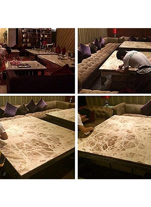 ELECSA ELECSA Transparent Solid Protective Film 24x60 Inch SelfAdhesive Glass Film  - Image 5