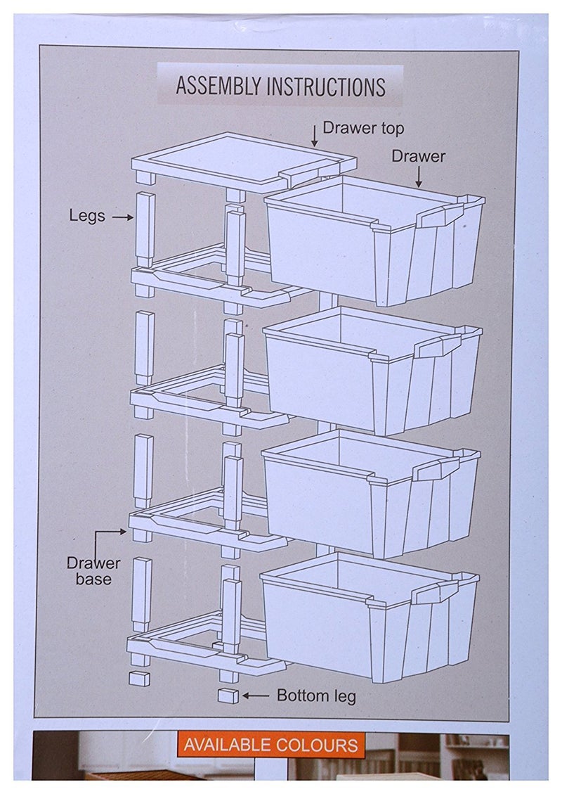 JOYFUL Cargo 4 Multipurpose Storage System Cream - Image 5