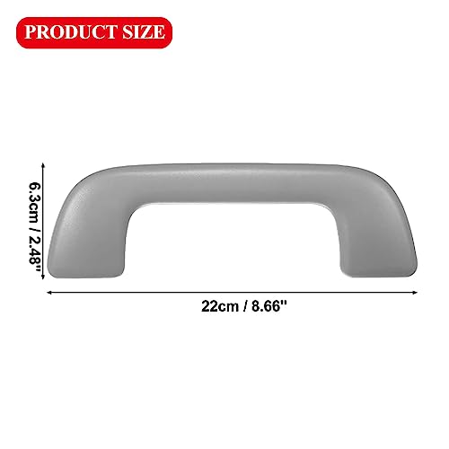 E-Vniko Front Roof Pull Grab Handle Compatible for Toyota Corolla Rav4 Yaris Vios Replace 74610-52020 Gray Grab Rail Handle Front Handrail Without Hook 1Pcs - Image 4