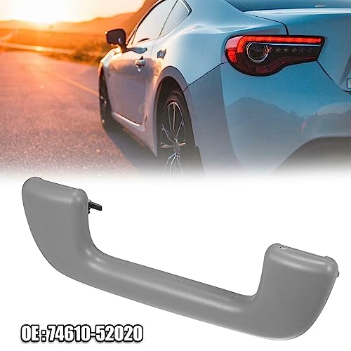 E-Vniko Front Roof Pull Grab Handle Compatible for Toyota Corolla Rav4 Yaris Vios Replace 74610-52020 Gray Grab Rail Handle Front Handrail Without Hook 1Pcs - Image 3