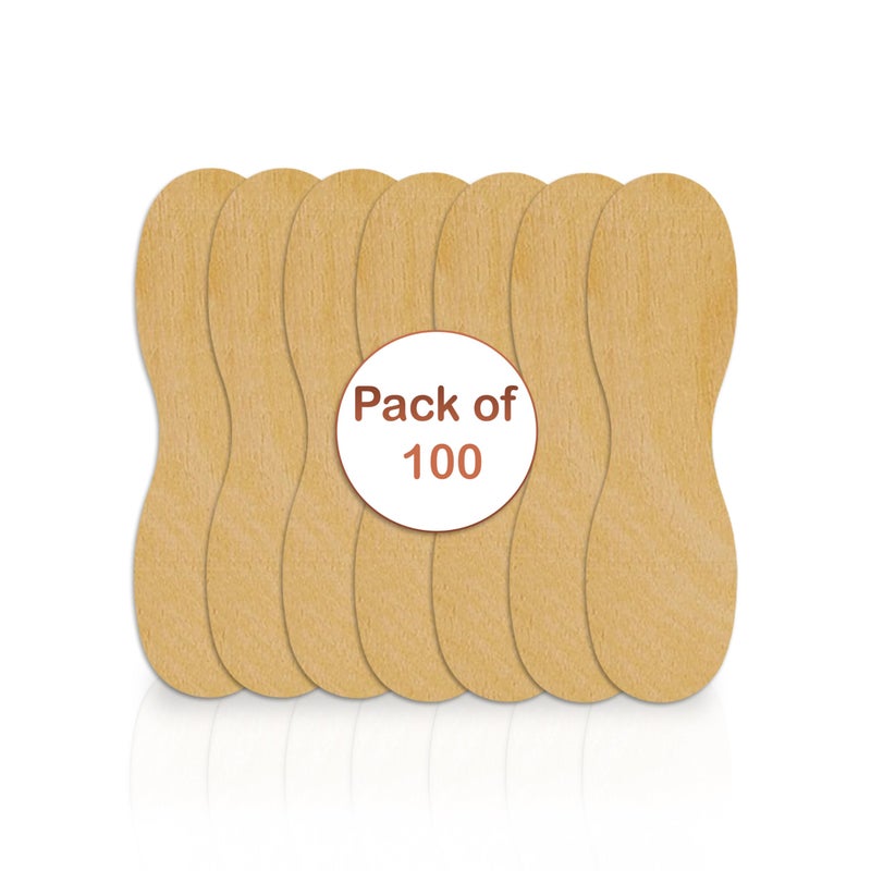 Perfect Stix 60mm100 60mm Birchwood Plain Taster Ice Cream Paddle Spoon 238 Length Pack of 100 - Image 3