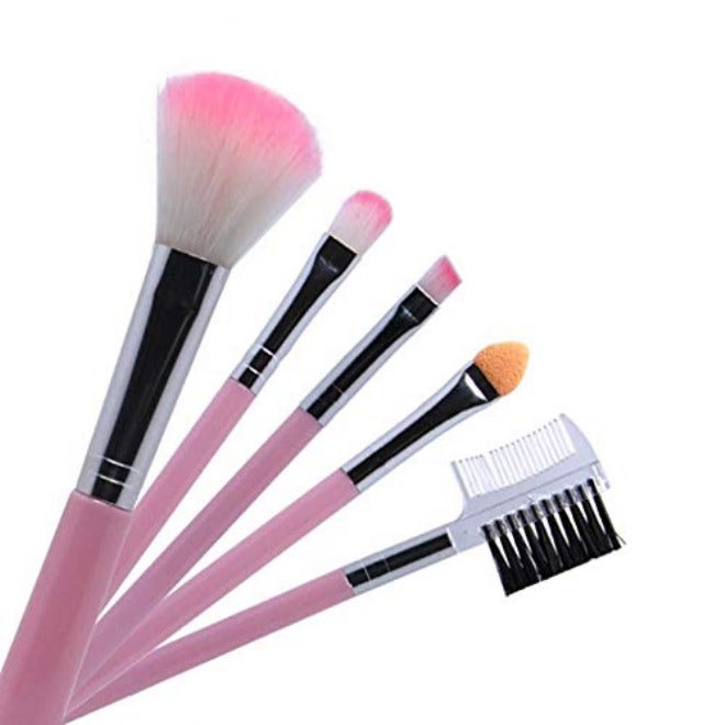 5Pcs/Lot Eye Shadow Foundation Eyebrow Eyeliner Eyelash Lip Brush Makeup Brushes Cosmetic Tool Make Up Set - Image 4