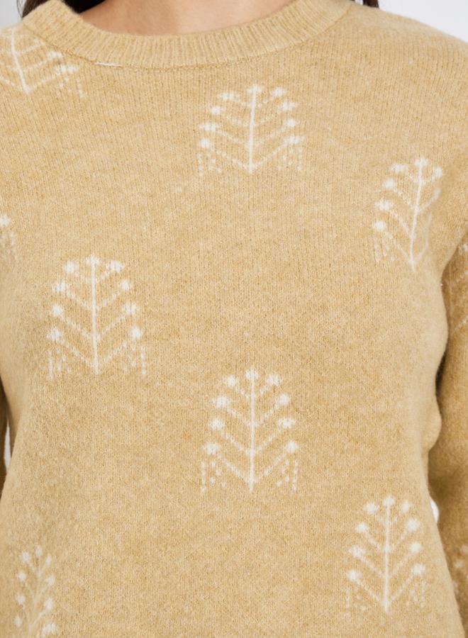 ستايلي سويتر بتفاصيل محبوكة وقصة عادية - Image 3