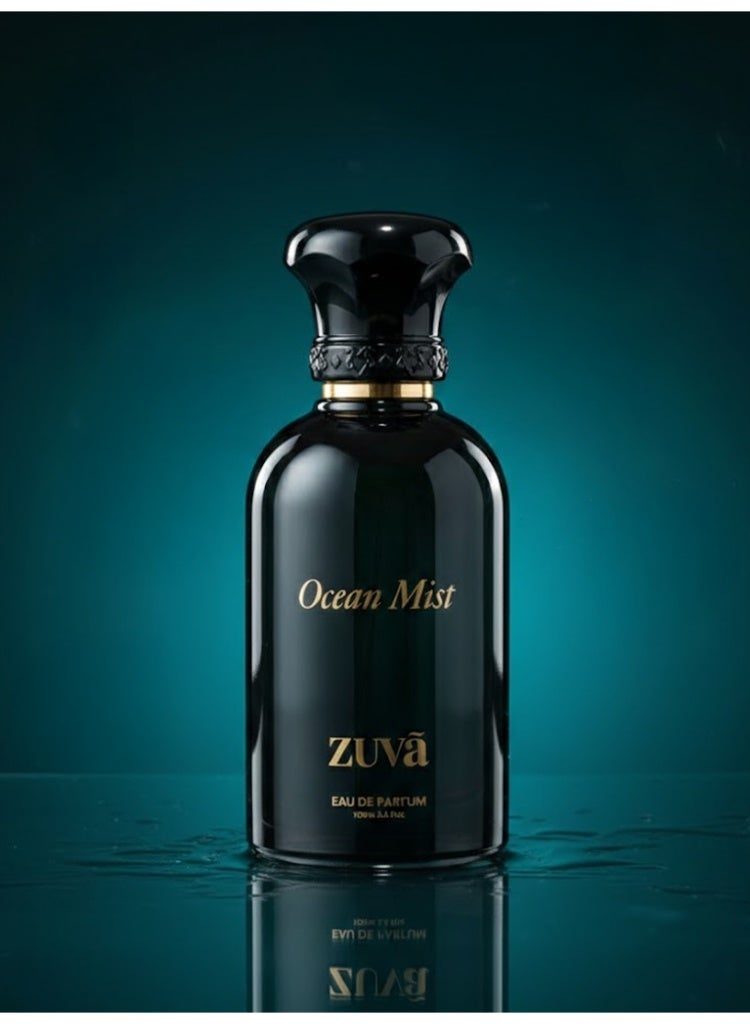 عطور زوفا عطر أوشن ميست أو دو بارفان 100 مل - عطر حمضي مائي منعش للرجال | عطر يدوم طويلاً برائحة البرغموت والجريب فروت والمسك - Image 1