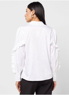 GUESS Puff Sleeve Top  - Image 2
