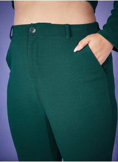 SASSAFRAS تنسيق بلوزة ببلوم مزخرفة وبنطلون واسع من الأسفل  - Image 4