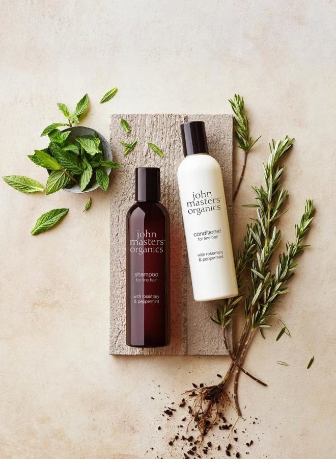 John Masters Organics Conditioner for Fine Hair with Rosemary & Peppermint 8 oz - Image 2