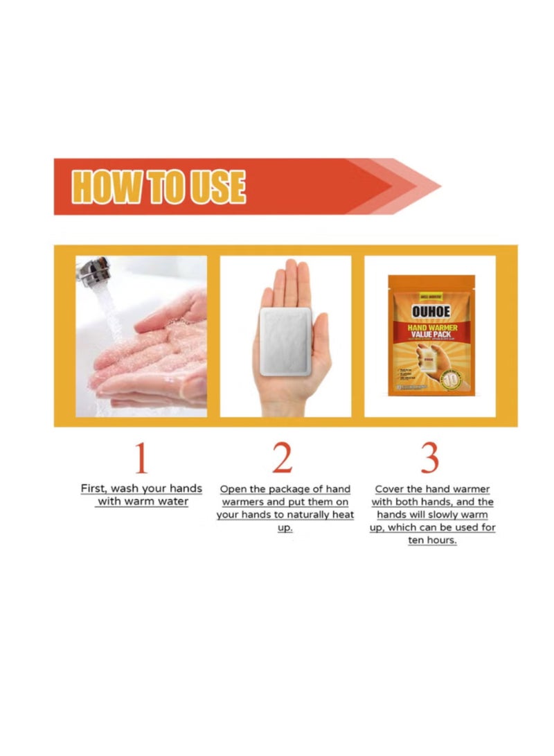 بوسارت اليد دافئة القيمة حزمة-10 قطعة - Image 3