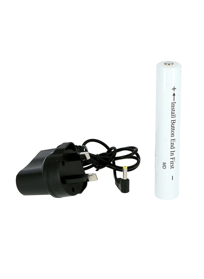 KRYPTON Rechargeable LED Flashlight Black - Image 4