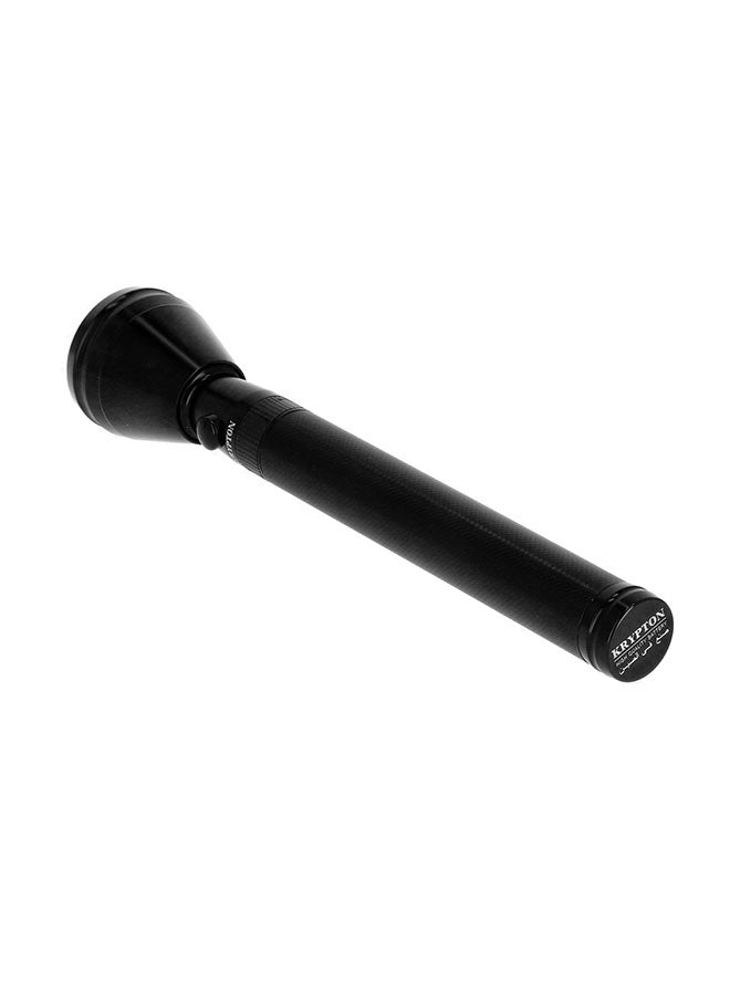 KRYPTON Rechargeable LED Flashlight Black - Image 3