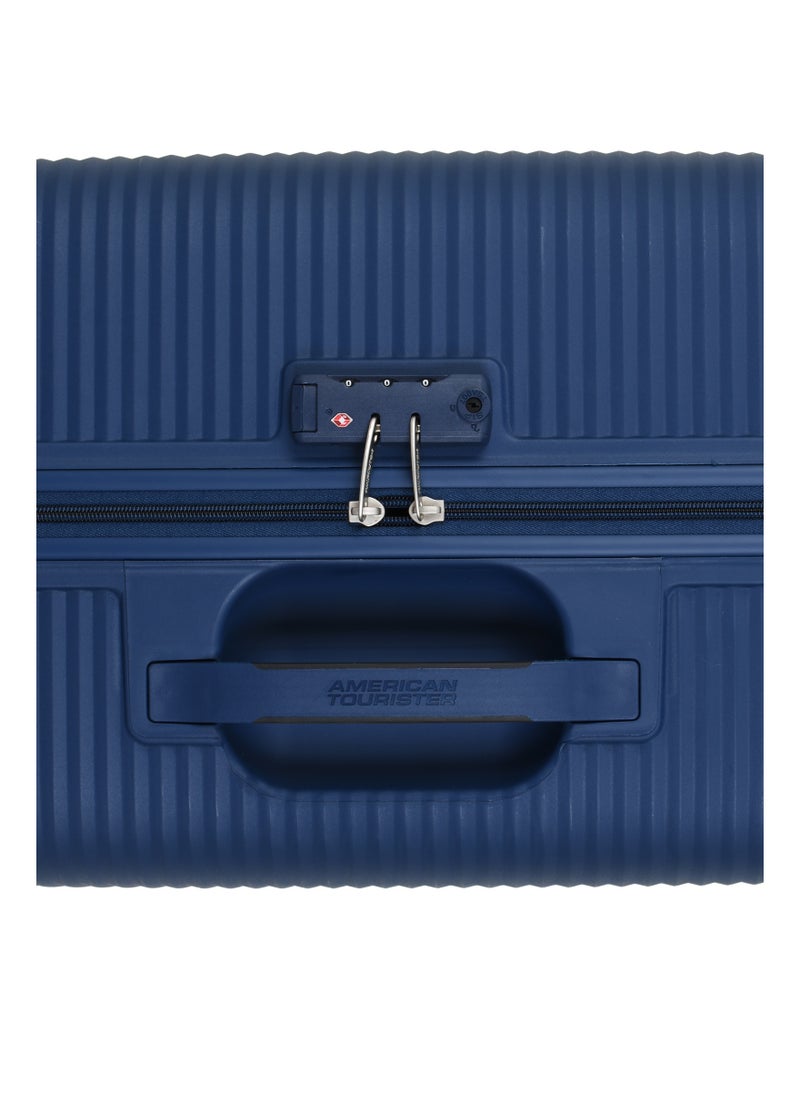 AMERICAN TOURISTER - MAXPLUS  3 PCS SET (55 + 68 + 79 CM)  Luggage TSA NAVY BLUE - Image 1