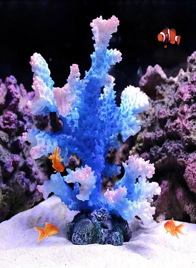 Tirifer Aquarium Coral Ornament, Faux Artificial Coral Decor, Polyresin Coral Decor for Fish Tank Decoration Aquarium Landscape - Image 3