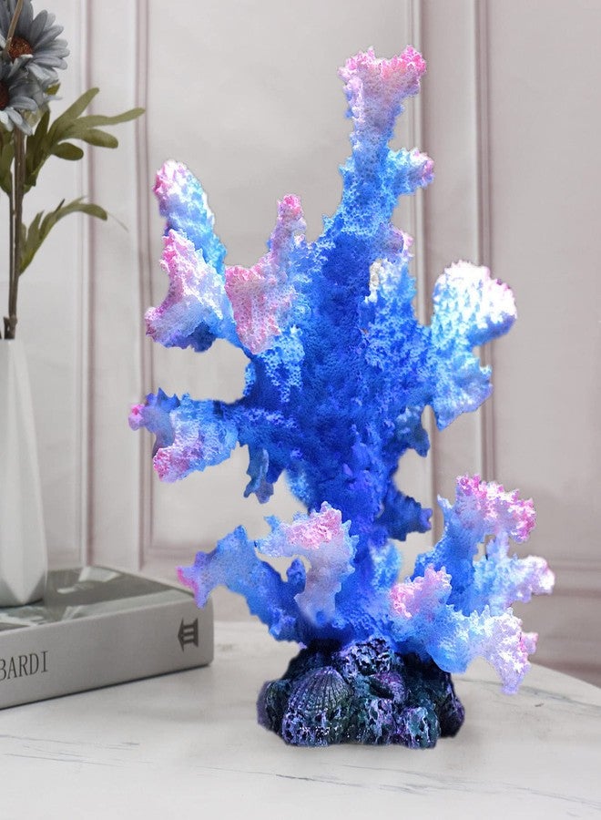 Tirifer Aquarium Coral Ornament, Faux Artificial Coral Decor, Polyresin Coral Decor for Fish Tank Decoration Aquarium Landscape - Image 5