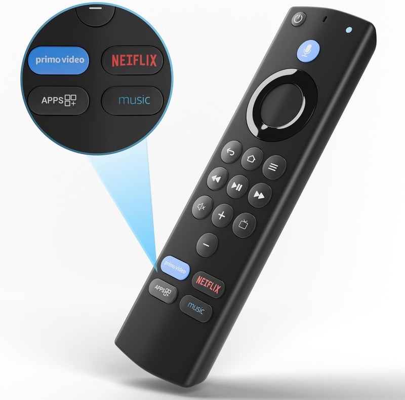 KPDP Original Voice Remote Control Replacement Compatible for FlRE TV Stick and for AMZ FlRE TV Stick - Image 5