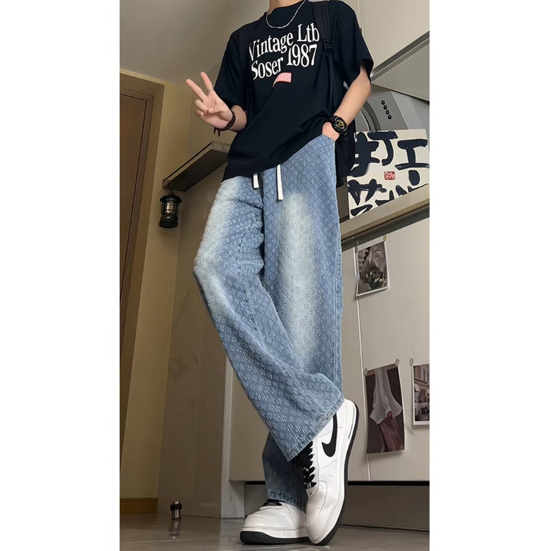 Unisex Casual Daily Denim Jeans - Image 2