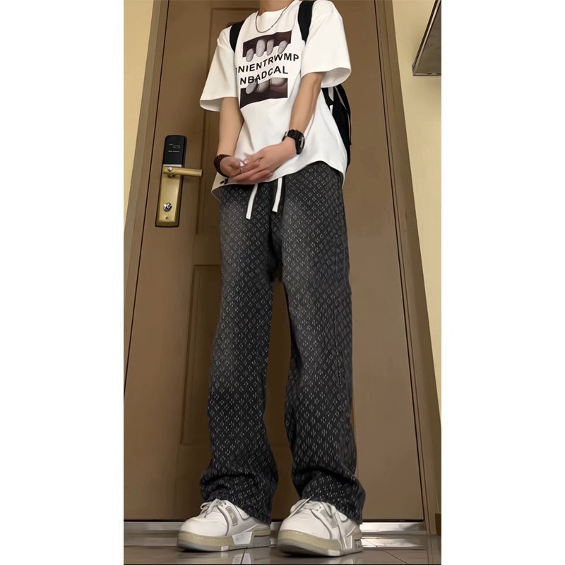 Unisex Casual Daily Denim Jeans - Image 4